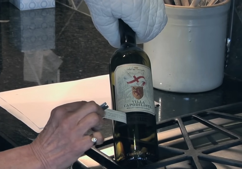 How to remove wine bottle labels with ease