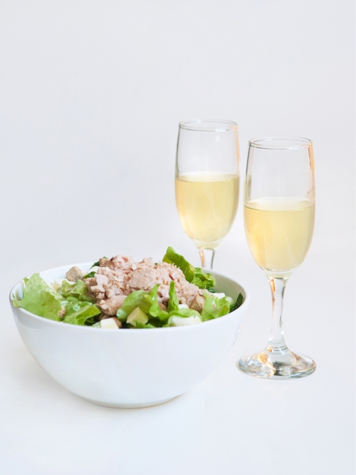 Tuna Salad With Wine