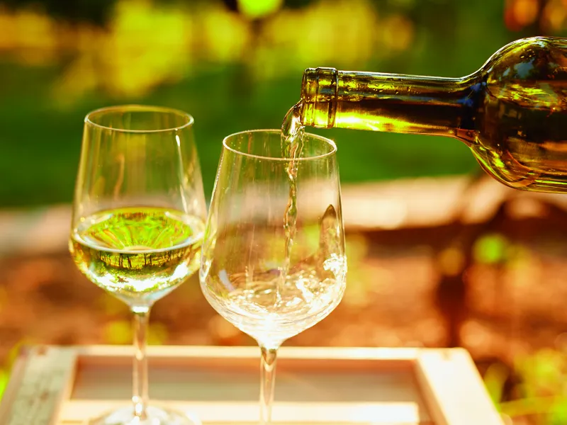 Which wines are the most acidic - white wines