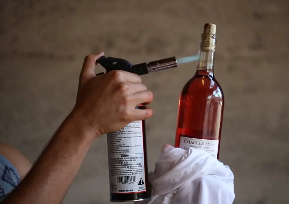 How to uncork wine without a corkscrew