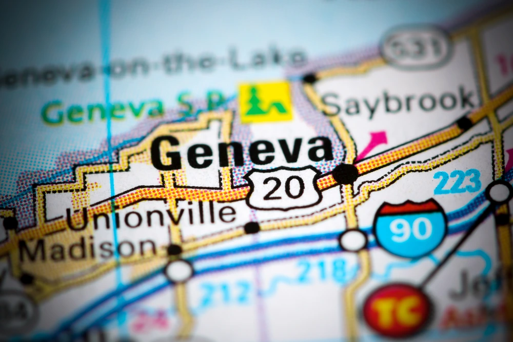 10 of The Best Wineries in Geneva, Ohio. Map of Geneva, Ohio.