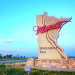 Minnesota Welcomes You sign