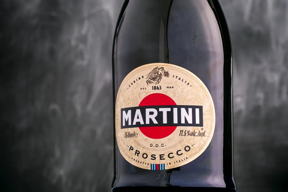 Different types of Prosecco