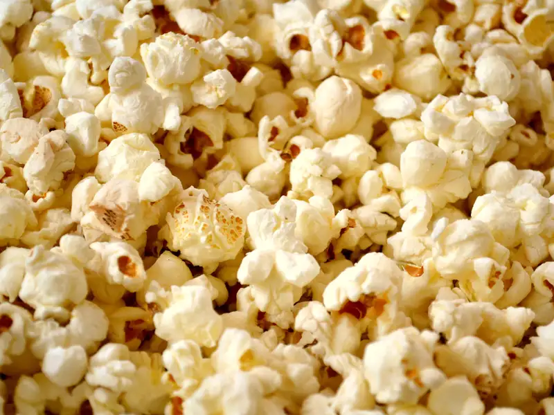 Wine with snacks - Popcorn Goes Well With a Richer Flavor